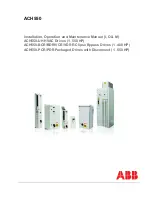 ABB ACH550-UH HVAC Installation, Operation & Maintenance Manual preview