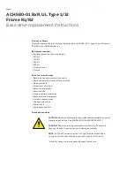 Предварительный просмотр 1 страницы ABB ACH580-01 Series Instructions Manual