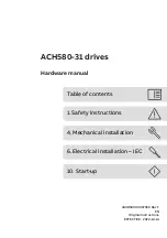 Preview for 3 page of ABB ACH580-31 Hardware Manual