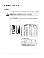 Предварительный просмотр 8 страницы ABB ACH580 Series Installation, Operation And Maintenance Manual