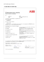 Предварительный просмотр 208 страницы ABB ACQ580-34 Hardware Manual