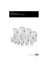 Предварительный просмотр 1 страницы ABB ACQ580 Firmware Manual