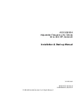 Предварительный просмотр 3 страницы ABB ACS 502 Series Installation & Start-Up Manual