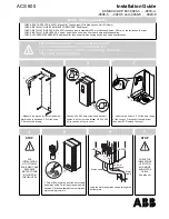 Preview for 1 page of ABB ACS 600 Installation Manuals