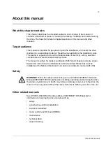 Preview for 11 page of ABB ACS 800 Series Cabinet Installation And Operating Instruction