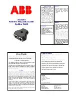 ABB ACS250 User Manual preview