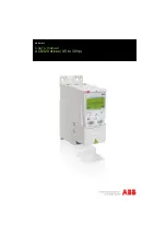 ABB ACS320 series User Manual предпросмотр