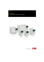 Preview for 1 page of ABB ACS355 series Manual