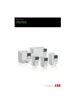 ABB ACS355 series User Manual preview
