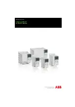 ABB ACS355 series User Manual предпросмотр