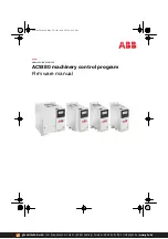 ABB ACS380 Series Firmware Manual preview