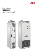 ABB ACS580-07 Hardware Manual preview