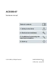 Preview for 3 page of ABB ACS580-07 Hardware Manual