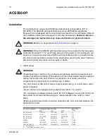 Preview for 10 page of ABB ACS580-0P Supplement Installation Manual