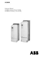 Preview for 1 page of ABB ACS800-11 Hardware Manual