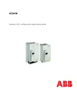 ABB ACS850 series Application Manual preview