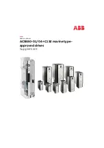 ABB ACS880-01 Series Application Supplement preview