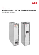 Preview for 1 page of ABB ACS880-1604LC Hardware Manual