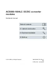 Предварительный просмотр 3 страницы ABB ACS880-1604LC Hardware Manual