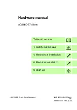 Preview for 5 page of ABB ACS880-17 Hardware Manual