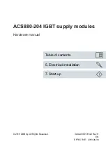 Предварительный просмотр 3 страницы ABB ACS880-204 Hardware Manual