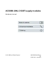 Предварительный просмотр 3 страницы ABB ACS880-204LC Hardware Manual