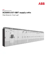 Preview for 1 page of ABB ACS880-207 Hardware Manual