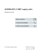 Preview for 3 page of ABB ACS880-207LC Hardware Manual