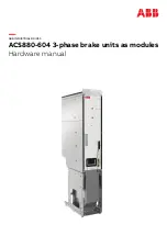 ABB ACS880-604 Hardware Manual preview