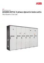 ABB ACS880-607LC Hardware Manual preview