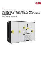 Предварительный просмотр 1 страницы ABB ACS880-87LC-4000A/4021A-7 Hardware Manual