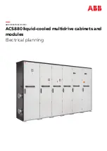 ABB ACS880 Series Electrical Planning Manual preview