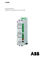 Предварительный просмотр 1 страницы ABB ACSM1 Series Hardware Manual