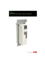 Preview for 1 page of ABB ACX580-01 R1 Installation Manual