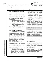 Preview for 5 page of ABB AMD Rg 355 Installation, Operation And Maintenance Instructions