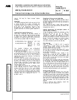 Предварительный просмотр 24 страницы ABB AMD Rg 355 Installation, Operation And Maintenance Instructions