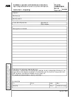 Предварительный просмотр 28 страницы ABB AMD Rg 355 Installation, Operation And Maintenance Instructions