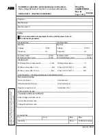 Предварительный просмотр 32 страницы ABB AMD Rg 355 Installation, Operation And Maintenance Instructions