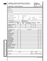 Предварительный просмотр 38 страницы ABB AMD Rg 355 Installation, Operation And Maintenance Instructions