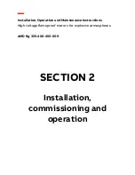 Предварительный просмотр 39 страницы ABB AMD Rg 355 Installation, Operation And Maintenance Instructions