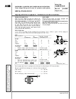 Предварительный просмотр 47 страницы ABB AMD Rg 355 Installation, Operation And Maintenance Instructions