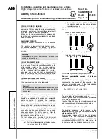 Предварительный просмотр 49 страницы ABB AMD Rg 355 Installation, Operation And Maintenance Instructions