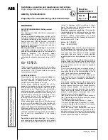 Предварительный просмотр 52 страницы ABB AMD Rg 355 Installation, Operation And Maintenance Instructions