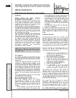 Предварительный просмотр 69 страницы ABB AMD Rg 355 Installation, Operation And Maintenance Instructions