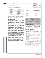 Предварительный просмотр 84 страницы ABB AMD Rg 355 Installation, Operation And Maintenance Instructions