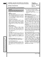 Предварительный просмотр 89 страницы ABB AMD Rg 355 Installation, Operation And Maintenance Instructions