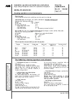 Предварительный просмотр 90 страницы ABB AMD Rg 355 Installation, Operation And Maintenance Instructions