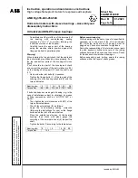 Предварительный просмотр 104 страницы ABB AMD Rg 355 Installation, Operation And Maintenance Instructions