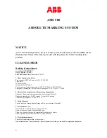 Предварительный просмотр 5 страницы ABB AMS 500 User Manual