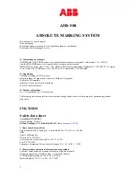 Preview for 7 page of ABB AMS 500 User Manual